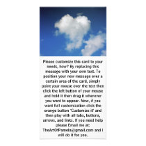 Big Heart on the Sky Photo Card Template