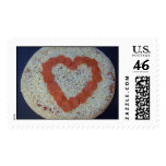 big heart pizza stamp