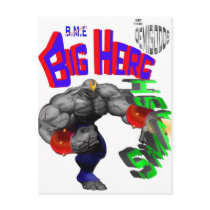 Big Herc  T-Shirt Postcard