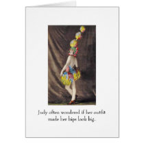 Big Hips Blank Card by Flumadiddle Big Hips Blank Card