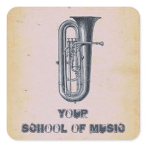 Big Horn Music Small Business Branding Stickers