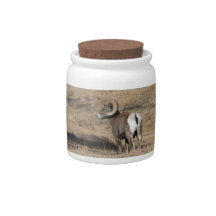 Big Horn Ram Candy Dishes