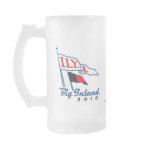 Big Inland 2010 Burgee glass mug