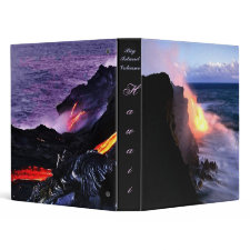 Big Island Hawaii Volcano Binder binder