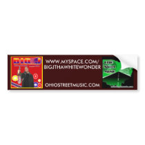 BIG J BUMPER STICKER bumper stickers