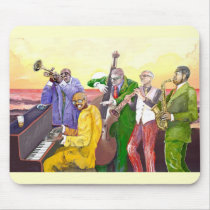 **Big JAzz Band** mousepads by Alejandro **Big JAzz Band** mousepads