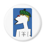 Big Jim by JHgrafics Fridge Magnet