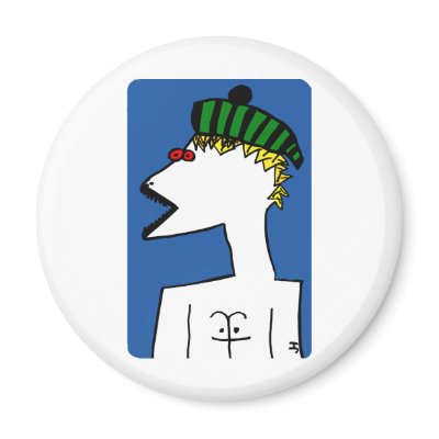 Big Jim by JHgrafics Fridge Magnet by JHgrafics