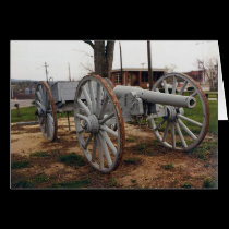 Big John Civil War Cannon cards