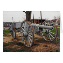 Big John Civil War Cannon cards