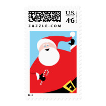 Big Jolly Santa Stamps