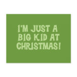 Big Kid at Christmas Tshirts and Gifts