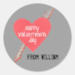 Big kid Valentine sticker
