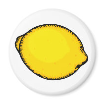 Big Lemon Refrigerator Magnet