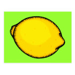 Big Lemon Postcard