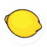 Big Lemon Stickers