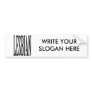 BIG LESBIAN BUMPER STICKERS