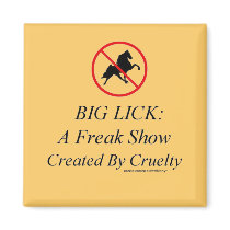 Big Lick: Freak Show Refrigerator Magnet