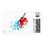 Big Lion Polo Rock Postage Stamps