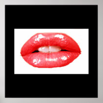 big lips poster