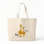 Big Little Giraffe Tote Bag