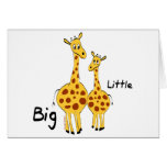 Big Little Giraffe Card
