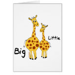 Big Little Giraffe Card