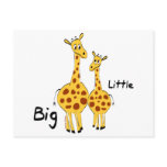 Big Little Giraffe Postcard