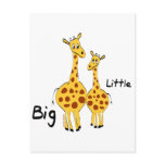 Big Little Giraffe Postcard