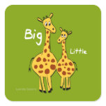 Big Little Giraffe Stickers