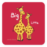 Big Little Giraffe Stickers