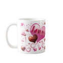 Big Love in a Heart mugs