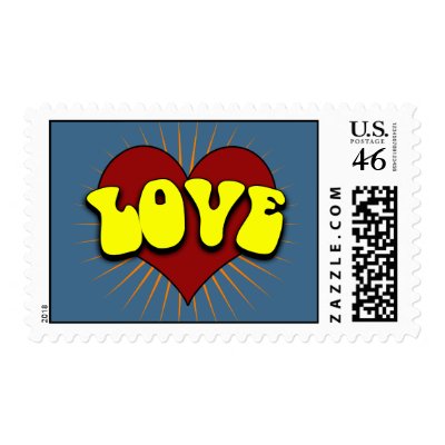 Big Love Postage Stamp by kwit35