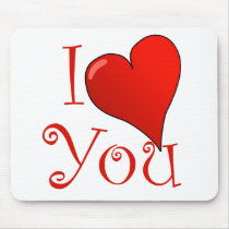 Big Love You mousepads