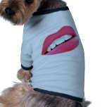 Big Lucious Lips Pet T-shirt