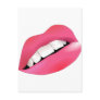 Big Lucious Lips Postcard