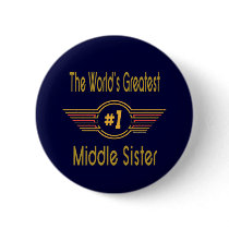 Big, Middle & Little Sister buttons by DesignsOutOfMind Big, Middle & Little Sister buttons