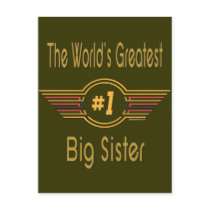 Big, Middle & Little Sister postcards