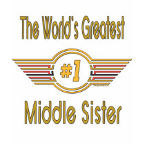 Big, Middle & Little Sister t-shirts