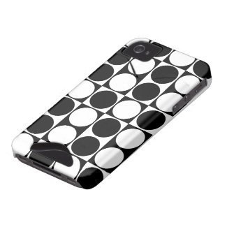 Big Mod Dots Black & White Case-Mate ID&trade; iPhone 4 casemate_case