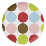 Big Mod Dots custom dinnerware - Plate