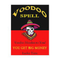 Big Money Voodoo Spell postcards