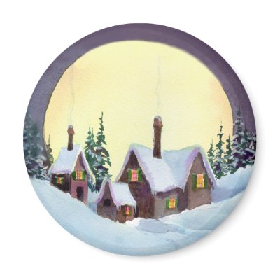 BIG MOON by SHARON SHARPE Fridge Magnets by sharonsharpe