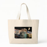 Big Moon Hanging over Kansas City Bags