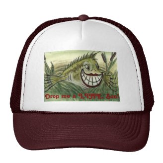"Big-Mouth Bass" Fishing Hat