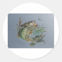 Big Mouth Bass Sticker