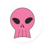 Big Mouth Betty - Pink Sticker