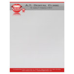 Big Mouth Dentist Professional Dental Letterhead