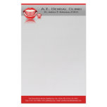 dental custom stationery notepads, unique dentist