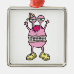 big mouth funny monster christmas tree ornaments